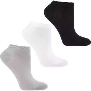 Pánské ponožky 3x Kotníkové Ponožky Nízké Ponožky Bavlněné Pohodlné Baleríny MORAJ 38-41