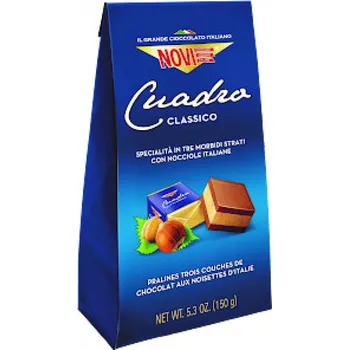 Čokoláda Novi cuadro classico čokoládové pralinky 150g