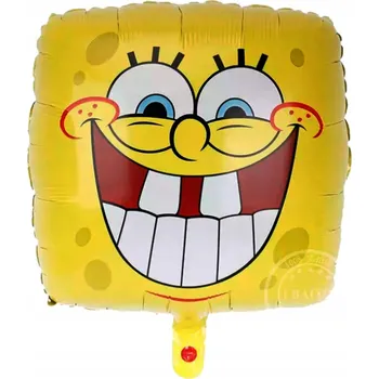 Balónek FÓLIOVÝ BALÓNEK SPONGEBOB NA NAROZENINY 45 cm