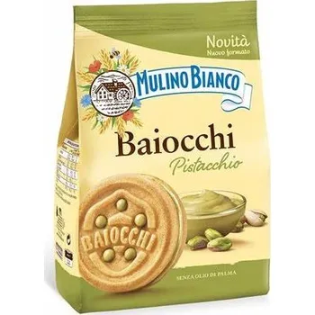 Mulino bianco sušenky baiocchi pistáciové 240g