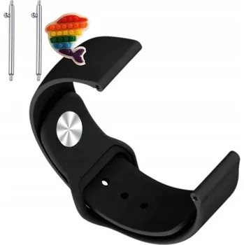 Pouzdro na mobilní telefon Pásek Řemínek Silikon Pin Color pro Mobvoi TicWatch Pro 3 GPS