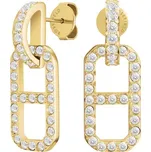 Rosefield Moderní visací pozlacené náušnice Fine Octagon JEOPG-J1180 + 2 měsíce na vrácení zboží