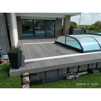Terasové prkno WPC terasové prkno LamboDeck 140 x 20 x 2900 – Stone Grey