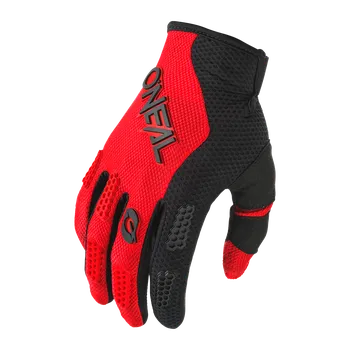 Moto rukavice a Dětské motokrosové rukavice ONEAL ELEMENT červená/černá vel. M
