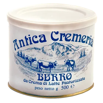 Montanari & Gruzza antica cremeria máslo v kovové krabičce 500g