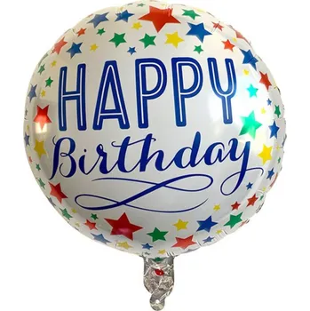 Balónek Fóliový balónek Happy Birthday 45 cm