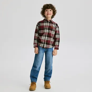 Dětská móda Reserved - Džíny carrot - modrá - 885FG-55J - 885FG-55J-140