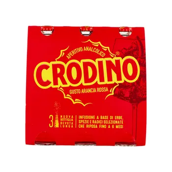 Limonáda Campari crodino arancia rossa 3x175ml