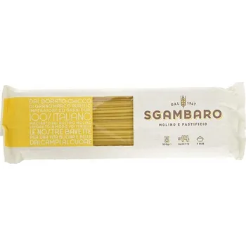 Sgambaro sušené bezvaječné těstoviny spaghettoni 500g