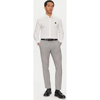 Pánská košile HUGO Košile Ermo 50505315 Bílá Slim Fit S