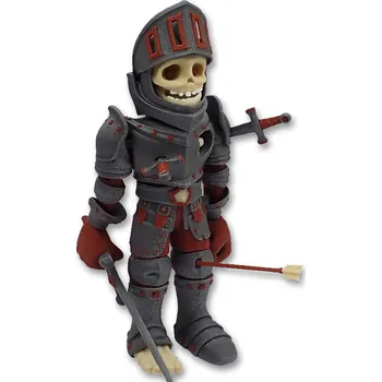 Figurka Flexi Factory Rytíř kostlivec - barevný