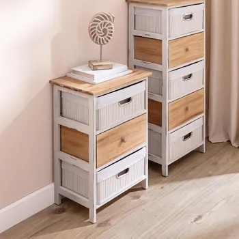 Komoda Die moderne Hausfrau Komoda Rustiko, 3 šuplíky 492823