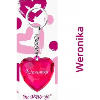 Přívěsek Na Klíče nápisy plast Be Happy