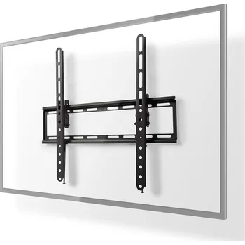 Televizní držák NEDIS nástěnný TV držák/ 23 - 55"/ nosnost 35 kg/ náklon 12°/ vzdálenost od stěny 38 mm/ ocel/ černý