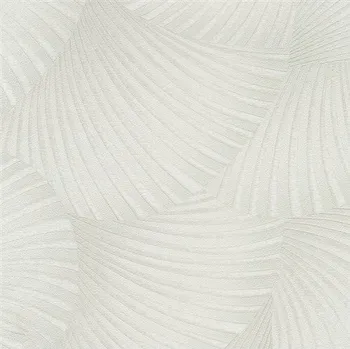 Tapeta Vliesové tapety GMK 3D twill bílý na krémovém podkladu 10525-38