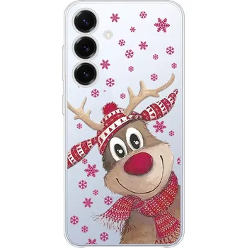 Pouzdro na mobilní telefon Průhledný silikonový flexi Pouzdro pro Samsung Galaxy S25, Sob