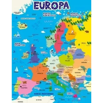 Umění Dwustronna plansza/ściąga A4 Europa Kolektiv autorů