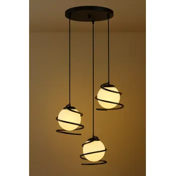 Dekorativní svítidlo Creative Home Lustr Elegance, černá