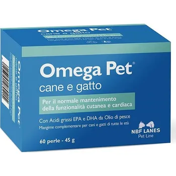 NBF Lanes omega pet pes a kočka podpora srdeční a kožní funkce 60 kps