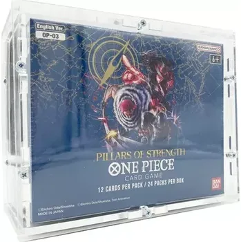 Sběratelská karetní hra Akrylový box One Piece OP-03 booster box (Pillars of Strength)
