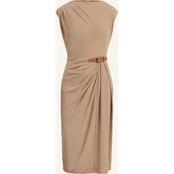 Dámské šaty Lauren Ralph Lauren Dámské Jerseyové Šaty, černošedá / hnědá, 36