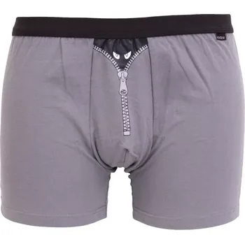 Boxerky Pánské boxerky Andrie PS5944 ŠEDÉ vel.XL