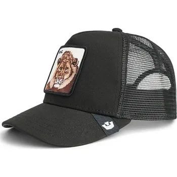 Kšiltovka Čepice s kšiltem ze směsi bavlny Goorin Bros King Trucker 101.2459 černá 99X, vel. ONE SIZE