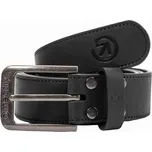 Meatfly kožený pásek Doppler Black | Černá | Velikost S/M