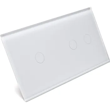 vypínač Trojitý dotykový vypínač, pod omítku Livolo bílý 7012-61
