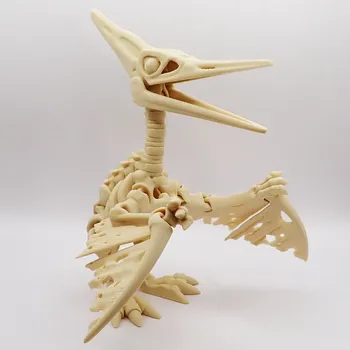 Figurka Flexi Factory Kostra Pterodaktyla s očima - béžová