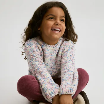 Dívčí mikina Reserved - Pestrobarevný svetr - vícebarevná - 767FH-MLC - 767FH-MLC-92