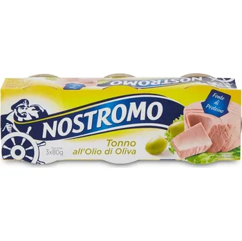konzervovaná ryba Nostromo tuňák v olivovém oleji 240g