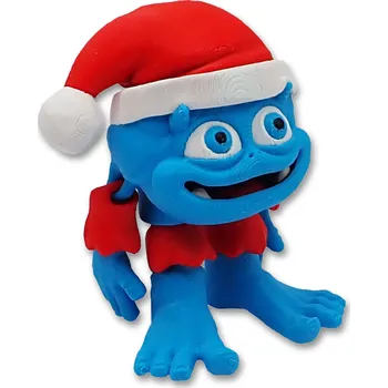 Figurka Flexi Factory Baby Yeti Vánoční - barevný