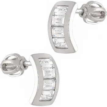 Náušnice Zlaton Náušnice bílé zlato 1.85g 000212608223