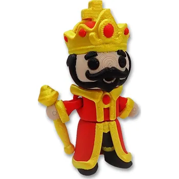 Figurka Flexi Factory Král - barevný