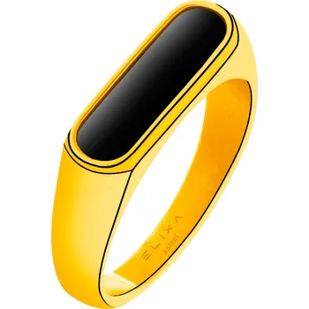 Prsten Prsten z ušlechtilé oceli se smaltem - EL541-0886