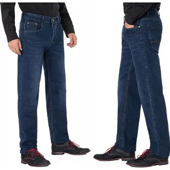 Pánské džíny Pánské džíny Texsasy rovného střihu tmavě modré K718 vel. 39