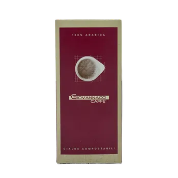 Káva Giovannacci caffé 100% arabica pods kompostovatelné 18ks 250g