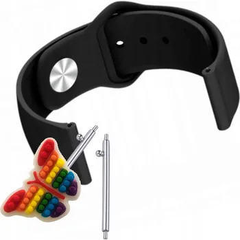 Pouzdro na mobilní telefon Pásek Řemínek Silikon Pin Color pro Watchmark Kardiowatch WM18 Plus