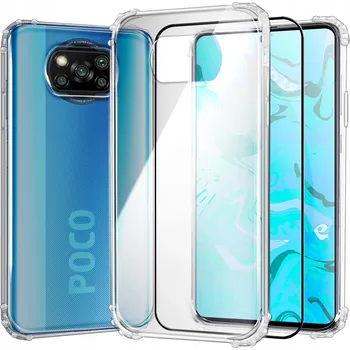 Pouzdro na mobilní telefon Průhledný Hello Case Zadní Kryt Xiaomi POCO X3 s NFC