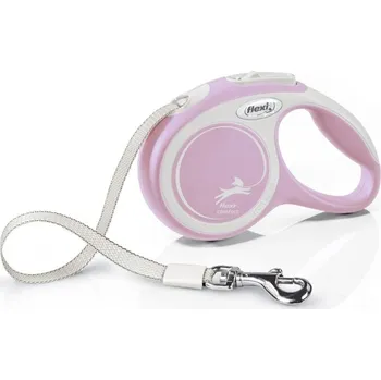 Vodítko pro psa Flexi Vodítko Comfort XS pásek 3m růžové