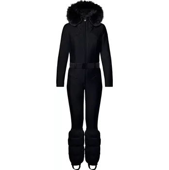 dívčí zimní kombinéza Dámská lyžařská kombinéza Goldbergh Glisser Faux Fur Black