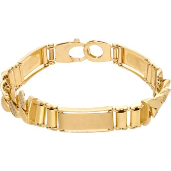 Náramek Zlaton 000150901240 žluté zlato 21 cm