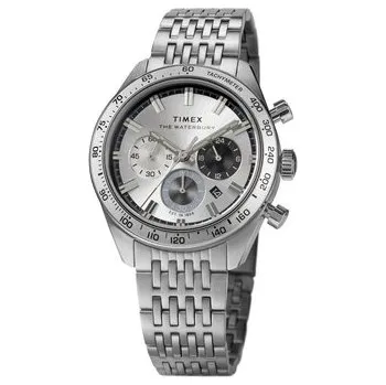 Hodinky Timex Hodinky TW2Y18700 Stříbrná OS