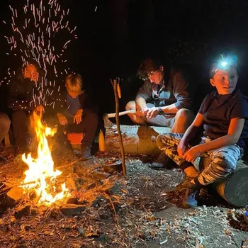 JUBÖ BUSHCRAFT kurz - Rodinný speciál - 1 dospělý + 1 dítě Termín: 28.8. - 30.8.2026
