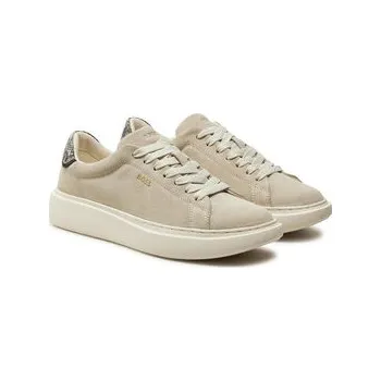 Dámské tenisky BOSS Sneakersy Amber Tenn 50536263 Écru 39