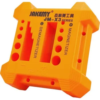 Náhradní díl pro mobilní telefon JAKEMY JM-X3 magnetizér / demagnetizér s otvory pro šroubováky - oranžový