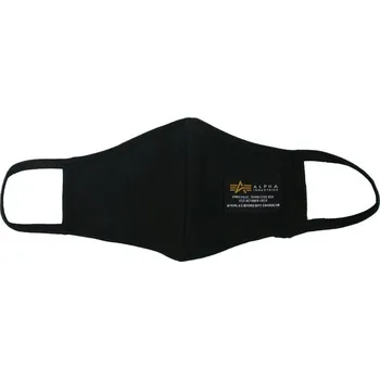 rouška Alpha Industries bavlněná rouška černá 1 ks