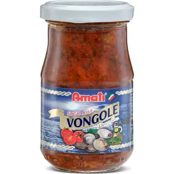 Omáčka Amati rajčatová omáčka se škeblemi 200g