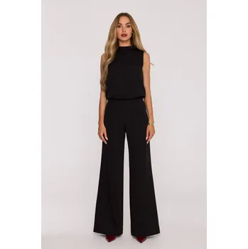 Dámský overall EU M M382 Kombinéza bez rukávů - černá EU M